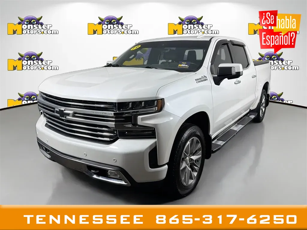 White 2019 Chevrolet Silverado 1500 High Country for sale in Louisville, TN