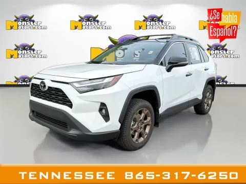 White 2025 Toyota RAV4 Hybrid Woodland Edition for sale in Louisville, TN