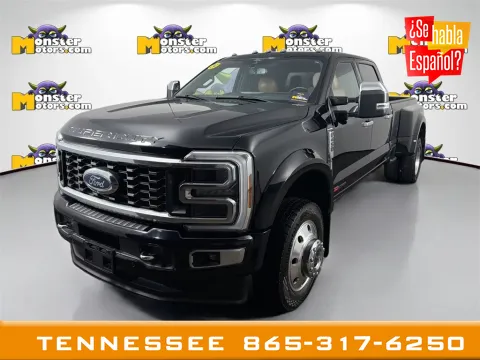 Black 2024 Ford F-450SD Platinum for sale in Louisville, TN