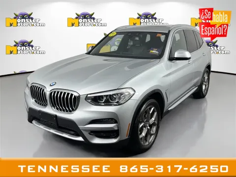 Silver 2021 BMW X3 xDrive30i for sale in Louisville, TN
