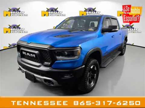 Blue 2022 Ram 1500 Rebel for sale in Louisville, TN