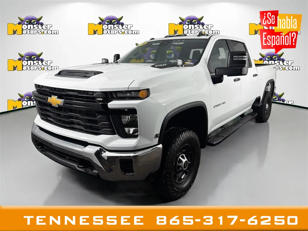 White 2024 Chevrolet Silverado 2500HD Work Truck for sale in Louisville, TN