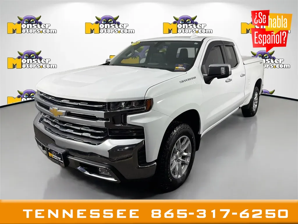 White 2019 Chevrolet Silverado 1500 LTZ for sale in Louisville, TN