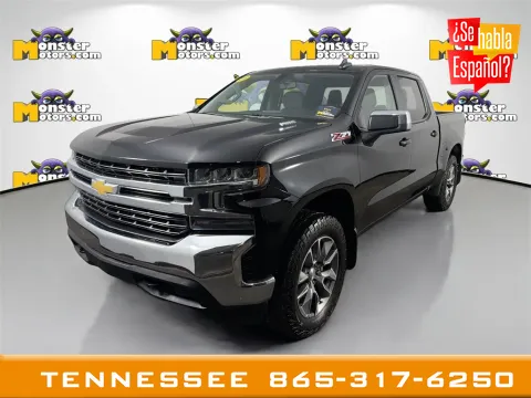 Black 2021 Chevrolet Silverado 1500 LT for sale in Louisville, TN