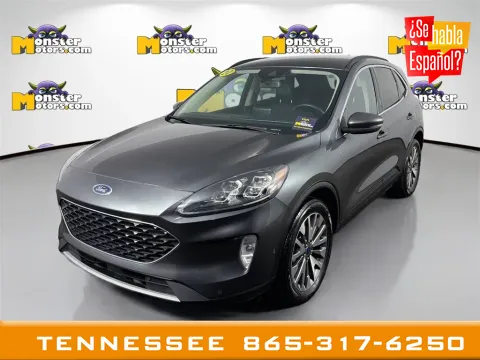 Silver 2020 Ford Escape Hybrid Titanium for sale in Louisville, TN