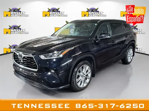 Black 2021 Toyota Highlander Limited for sale in Louisville, TN