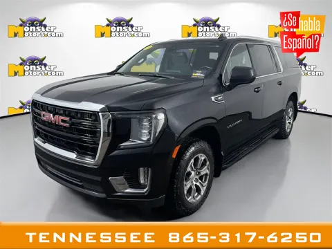 Black 2021 GMC Yukon XL SLE for sale in Louisville, TN