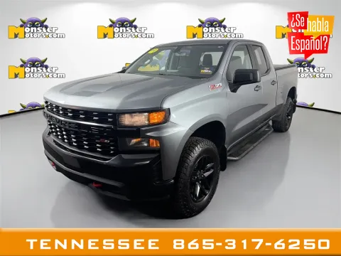 Gray 2019 Chevrolet Silverado 1500 Custom Trail Boss for sale in Louisville, TN