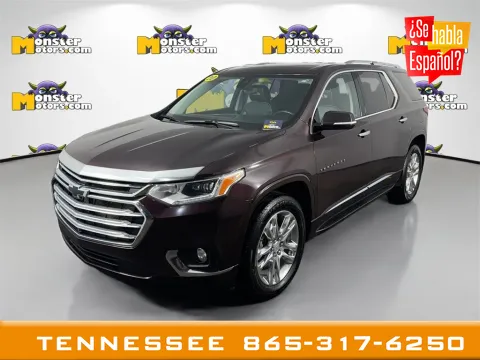 Red 2020 Chevrolet Traverse High Country for sale in Louisville, TN
