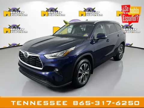 Blue 2023 Toyota Highlander L for sale in Louisville, TN