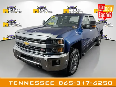 Blue 2016 Chevrolet Silverado 2500HD LTZ for sale in Louisville, TN