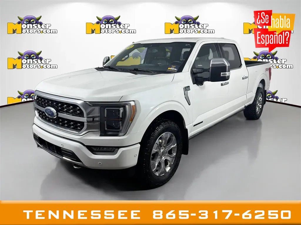 White 2022 Ford F-150 Platinum for sale in Louisville, TN