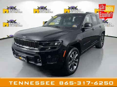 Black 2023 Jeep Grand Cherokee Overland for sale in Louisville, TN