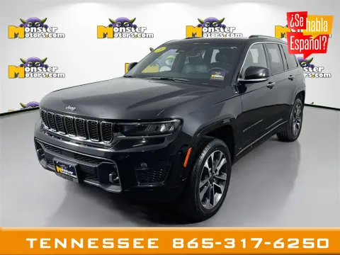 Black 2023 Jeep Grand Cherokee Overland for sale in Louisville, TN