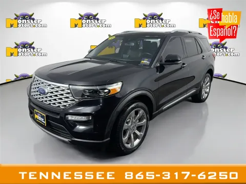 Black 2020 Ford Explorer Platinum for sale in Louisville, TN