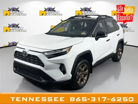 White 2025 Toyota RAV4 Hybrid Woodland Edition for sale in Louisville, TN