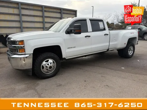 White 2016 Chevrolet Silverado 3500HD Work Truck for sale in Louisville, TN