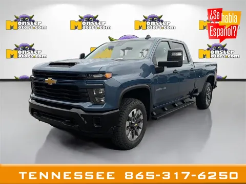Blue 2024 Chevrolet Silverado 2500HD Custom for sale in Louisville, TN