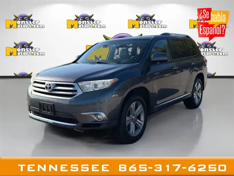 Gray 2013 Toyota Highlander Limited for sale in Louisville, TN