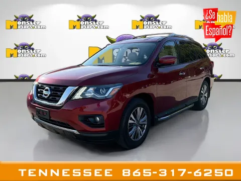 Red 2020 Nissan Pathfinder SL for sale in Louisville, TN