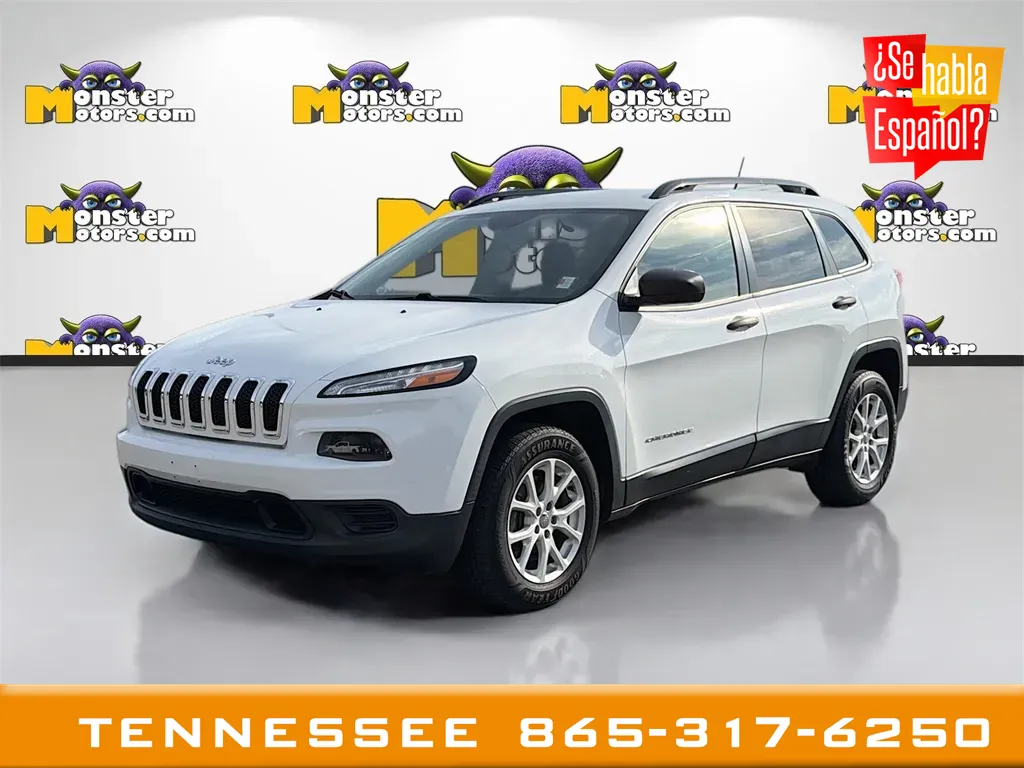 White 2017 Jeep Cherokee Sport for sale in Louisville, TN