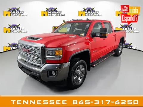 Red 2018 GMC Sierra 2500HD SLE for sale in Louisville, TN