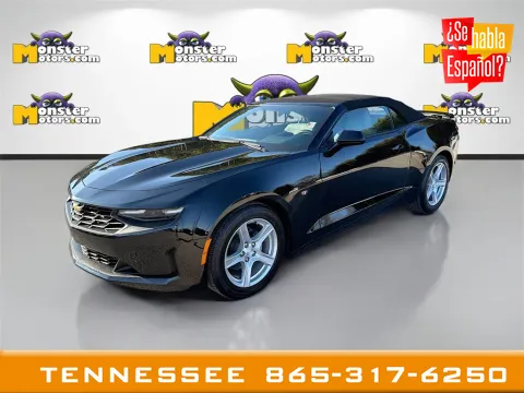 Black 2023 Chevrolet Camaro 1LT for sale in Louisville, TN