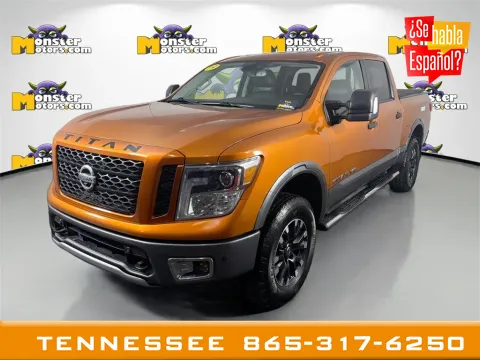 Orange 2019 Nissan Titan PRO-4X for sale in Louisville, TN