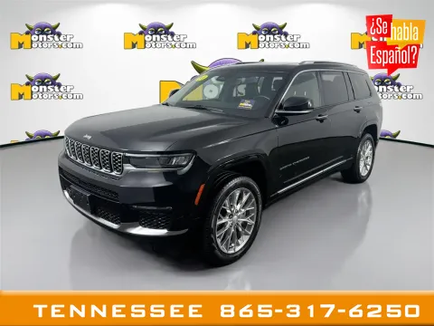 Black 2021 Jeep Grand Cherokee L Summit for sale in Louisville, TN