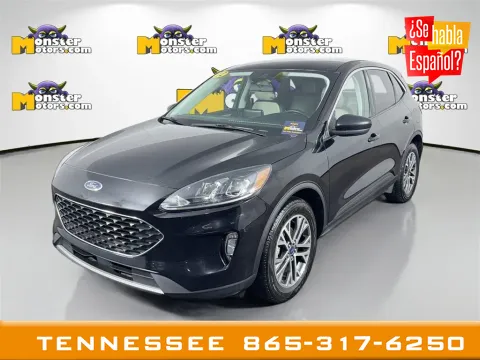 Black 2022 Ford Escape Hybrid SEL for sale in Louisville, TN