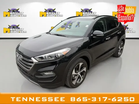 Black 2016 Hyundai Tucson Limited for sale in Louisville, TN