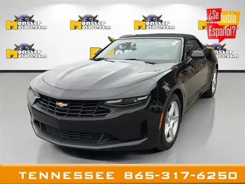 Black 2023 Chevrolet Camaro 1LT for sale in Louisville, TN