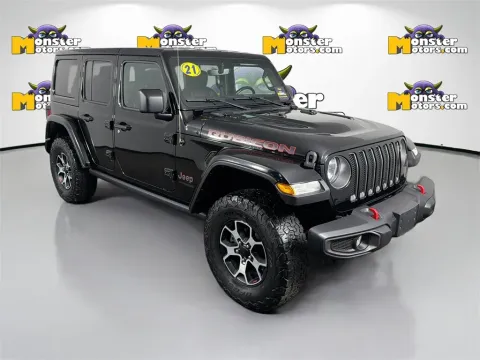 Another view of 2021 Jeep Wrangler Unlimited Rubicon for sale in Louisville, TN at Monster Motors - Knoxville, TN