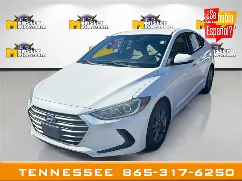 White 2017 Hyundai Elantra SE for sale in Louisville, TN