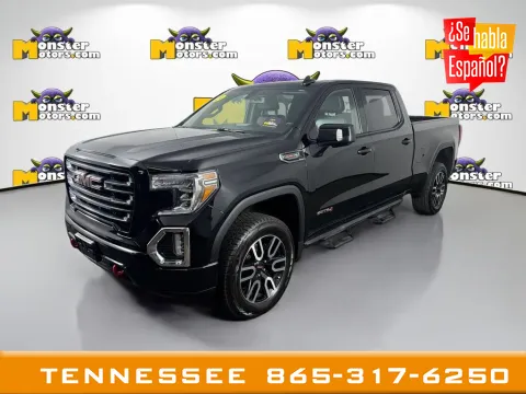 Black 2021 GMC Sierra 1500 AT4 for sale in Louisville, TN