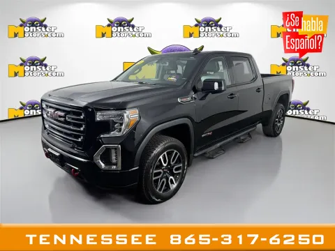Black 2021 GMC Sierra 1500 AT4 for sale in Louisville, TN