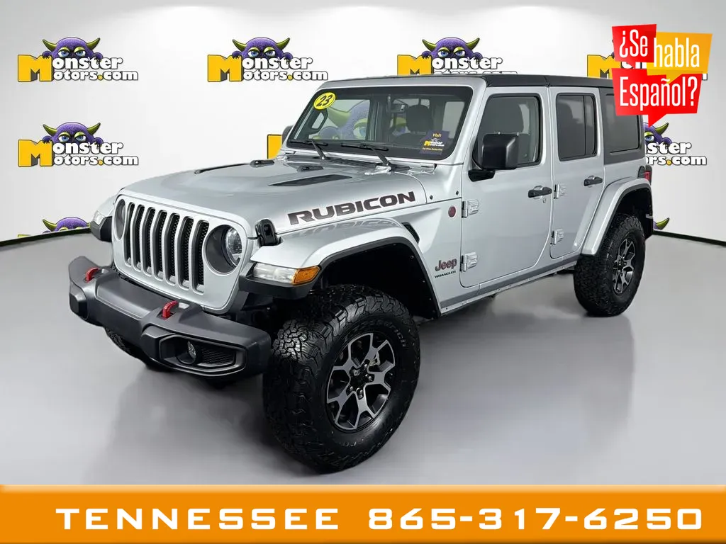 Silver 2023 Jeep Wrangler Rubicon for sale in Louisville, TN