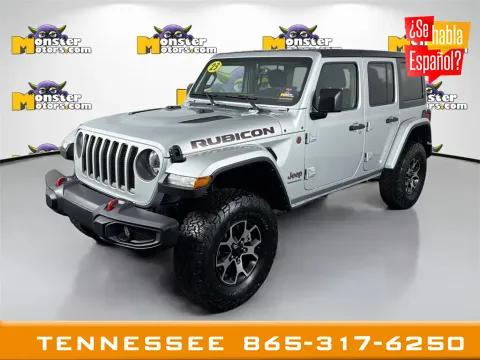 Silver 2023 Jeep Wrangler Rubicon for sale in Louisville, TN