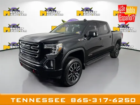 Black 2021 GMC Sierra 1500 AT4 for sale in Louisville, TN