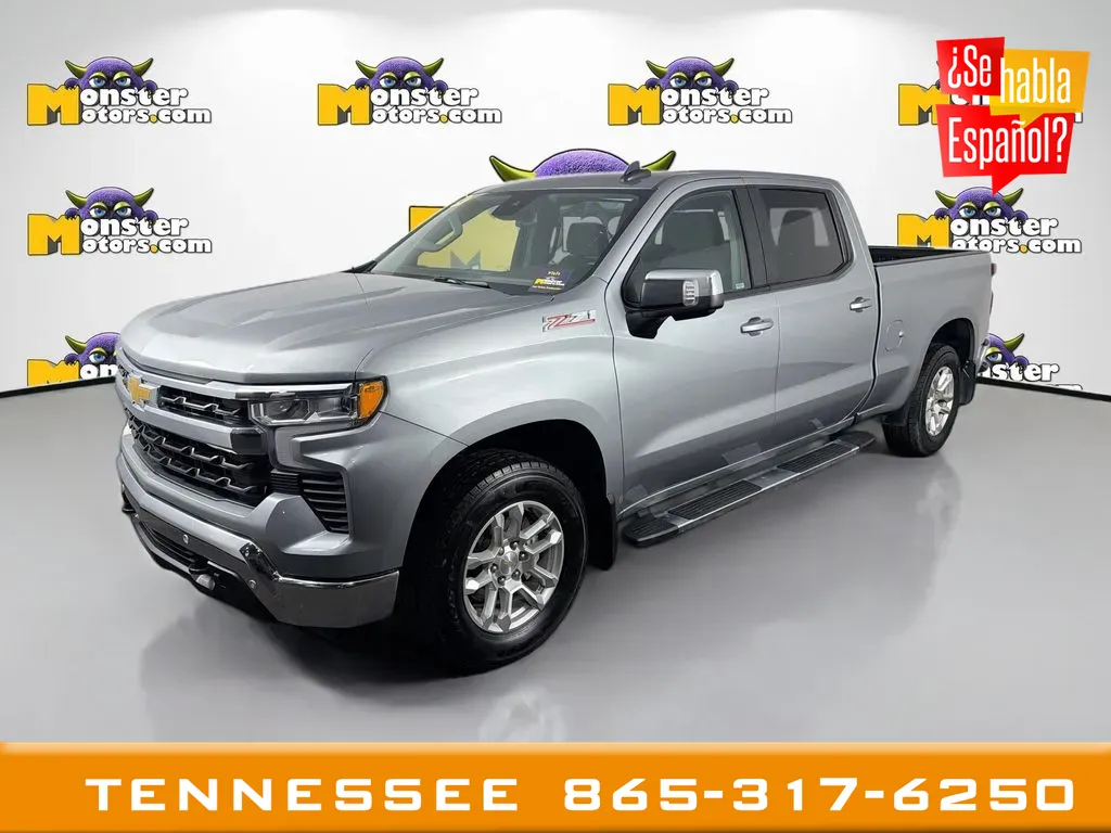 Gray 2024 Chevrolet Silverado 1500 LT for sale in Louisville, TN