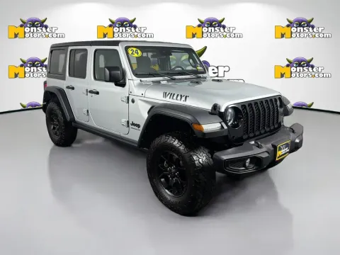 Another view of 2024 Jeep Wrangler Willys for sale in Louisville, TN at Monster Motors - Knoxville, TN