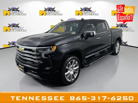 Black 2023 Chevrolet Silverado 1500 High Country for sale in Louisville, TN