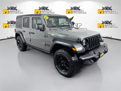Another view of 2021 Jeep Wrangler Unlimited Willys for sale in Louisville, TN at Monster Motors - Knoxville, TN