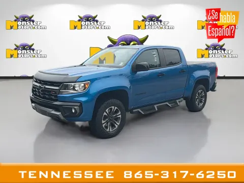 Blue 2022 Chevrolet Colorado Z71 for sale in Louisville, TN