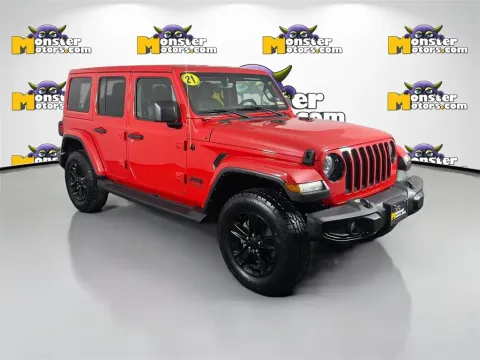 Another view of 2021 Jeep Wrangler Unlimited Sahara Altitude for sale in Louisville, TN at Monster Motors - Knoxville, TN
