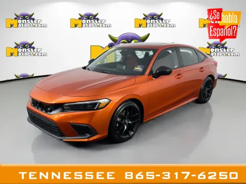 Orange 2022 Honda Civic Si for sale in Louisville, TN