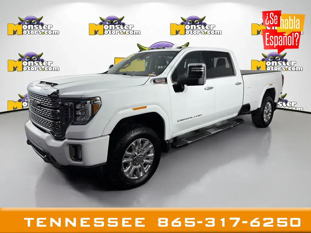 White 2021 GMC Sierra 3500HD Denali for sale in Louisville, TN