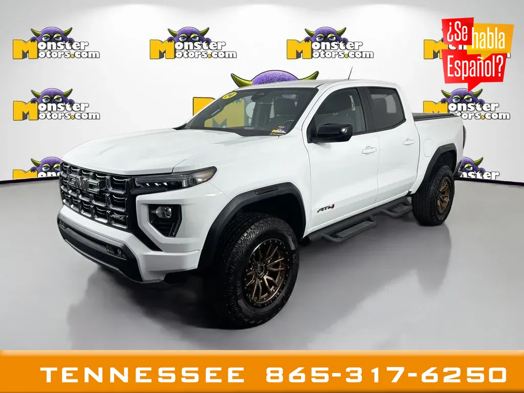 White 2024 GMC Canyon AT4 for sale in Louisville, TN