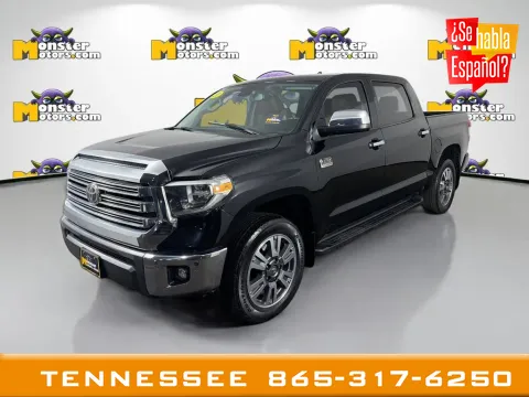 Black 2021 Toyota Tundra Platinum for sale in Louisville, TN