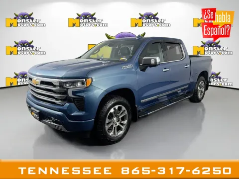 Blue 2024 Chevrolet Silverado 1500 High Country for sale in Louisville, TN